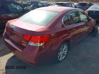 2013 Subaru Legacy Special Sports with VIN 4S3BMBG65D3039044, listed as a IAAI auction lot 41898083 with 186,044 mi miles and . Bid and sale history available at DreamBid. Image 4.