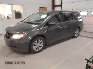 2015 Honda Odyssey EX-L with VIN 5FNRL5H64FB055890, listed as a IAAI auction lot 41706141 with 155,167 mi miles and . Bid and sale history available at carsss.com. Image 17.