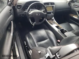 2010 Lexus IS 250C with VIN JTHFF2C29A2509185, listed as a Copart auction lot 71726584 with 89735 miles and Salvage Title. Bid and sale history available at carsss.com. Image 8.