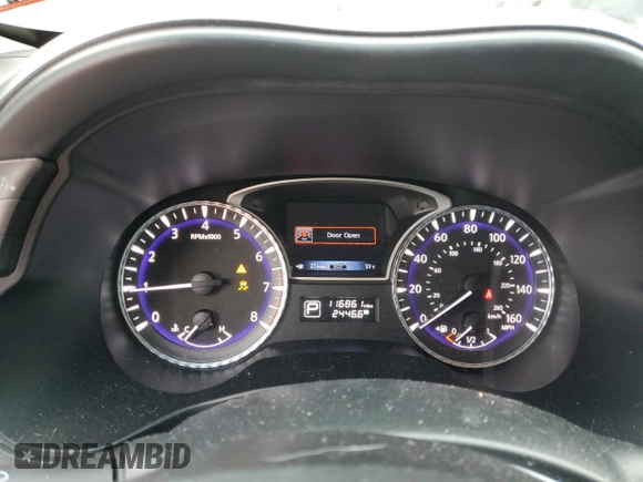 2013 Infiniti JX35 with VIN 5N1AL0MM5DC317507, listed as a Copart auction lot 45091675 with 116,861 mi miles and Salvage Title. Bid and sale history available at DreamBid. Image 9.