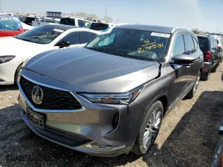 2023 Acura MDX w/Advance Package with VIN 5J8YE1H81PL038531, listed as a Copart auction lot 45380755 with 28,365 mi miles and Salvage Title. Bid and sale history available at carsss.com. Image 1.