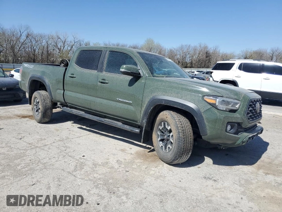 2021 Toyota Tacoma 4WD SR5 with VIN 3TMDZ5BN2MM101766, listed as a Copart auction lot 50015205 with 29,176 mi miles and Salvage Title. Bid and sale history available at carsss.com. Image 4.
