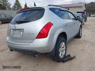 2006 Nissan Murano SL with VIN JN8AZ08W36W505317, listed as a IAAI auction lot 42023024 with 146,427 mi miles. Bid and sale history available at carsss.com. Image 4.