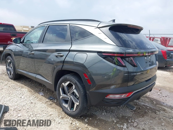 2022 Hyundai Tucson SEL Convenience with VIN KM8JFCA14NU076957, listed as a IAAI auction lot 42038770 with 20,057 mi miles and . Bid and sale history available at carsss.com. Image 3.