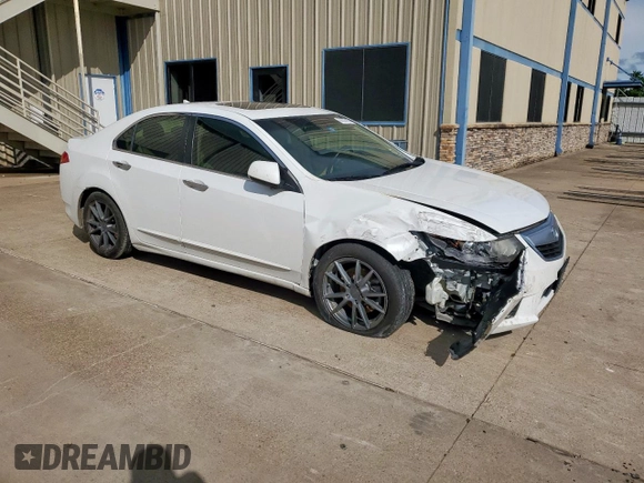 2013 Acura TSX Technology with VIN JH4CU2F66DC010138, listed as a Copart auction lot 60733105 with 136,018 mi miles and Salvage title. Bid and sale history available at DreamBid. Image 4.