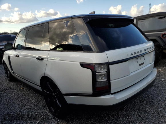 2017 Land Rover Range Rover с VIN SALGW3FE9HA342000, выставлен на аукционе Copart как лот 85629364 с пробегом 69 848 миль миль и Списание • Salvage title. История ставок и продаж доступна на DreamBid. Изображение 2.