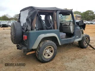 2006 Jeep Wrangler SE with VIN 1J4FA29116P701025, listed as a Copart auction lot 79991754 with 217,178 mi miles and Salvage Title. Bid and sale history available at carsss.com. Image 3.