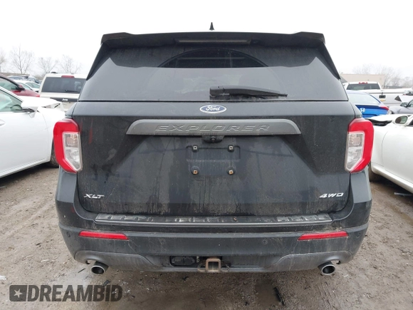 2021 Ford Explorer XLT with VIN 1FMSK8DH1MGA13432, listed as a IAAI auction lot 41983770 with 94,755 mi miles and . Bid and sale history available at DreamBid. Image 16.