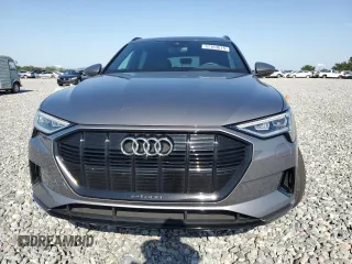 2022 Audi e-tron Premium Plus with VIN WA1LAAGE8NB002750, listed as a Copart auction lot 57163615 with 50,009 mi miles and Salvage title. Bid and sale history available at DreamBid. Image 5.