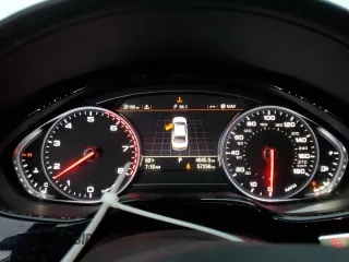 2017 Audi A8 L Sport with VIN WAU43AFD7HN005619, listed as a Copart auction lot 49042905 with 57,256 mi miles and Salvage Title. Bid and sale history available at carsss.com. Image 9.