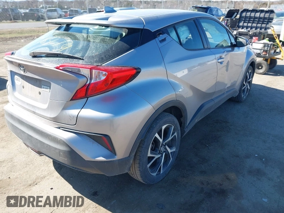 2018 Toyota C-HR XLE with VIN NMTKHMBX9JR047186, listed as a IAAI auction lot 41832739 with 78,120 mi miles. Bid and sale history available at carsss.com. Image 4.