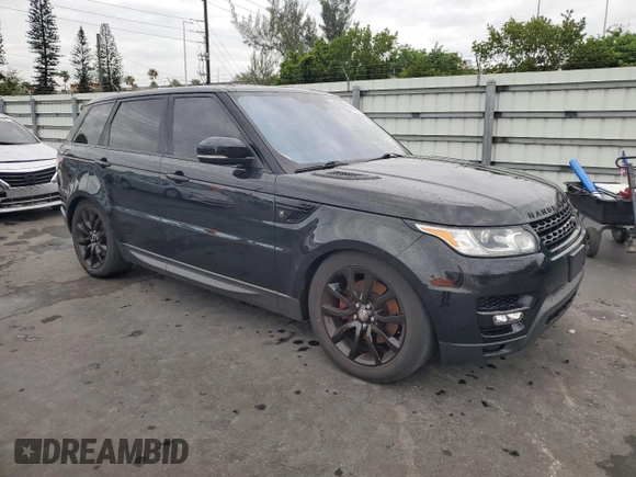 2016 Land Rover Range Rover Sport HSE with VIN SALWR2PF3GA656406, listed as a Copart auction lot 56692815 with 88,165 mi miles and Clean Title. Bid and sale history available at DreamBid. Image 4.