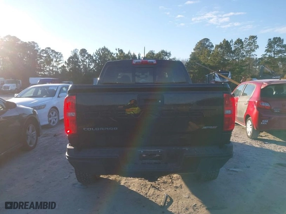 2021 Chevrolet Colorado 4WD ZR2 with VIN 1GCGTEEN7M1111068, listed as a IAAI auction lot 41335634 with 96,261 mi miles. Bid and sale history available at carsss.com. Image 16.