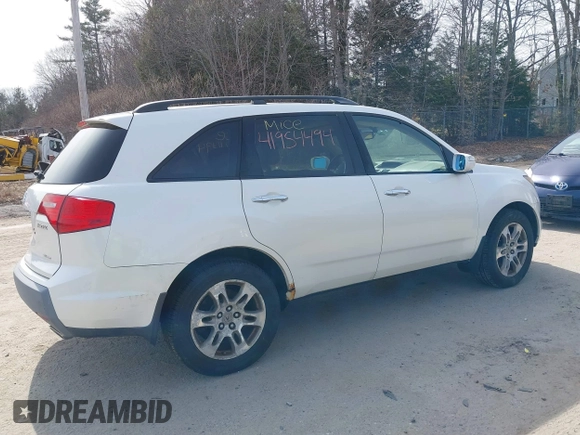 2008 Acura MDX with VIN 2HNYD28248H544396, listed as a IAAI auction lot 41954494 with 195,000 mi miles and . Bid and sale history available at DreamBid. Image 14.