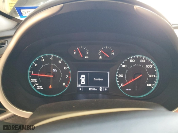 2024 Chevrolet Malibu LT with VIN 1G1ZD5ST1RF201912, listed as a Copart auction lot 52827375 with 25,788 mi miles and Clean Title. Bid and sale history available at carsss.com. Image 9.