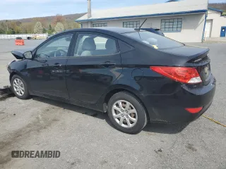 2014 Hyundai Accent GLS with VIN KMHCT4AE9EU736145, listed as a Copart auction lot 54048735 with 177,660 mi miles and Salvage Title. Bid and sale history available at carsss.com. Image 2.