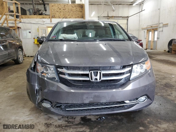 2015 Honda Odyssey Touring Elite with VIN 5FNRL5H93FB031395, listed as a Copart auction lot 51038985 with 157,901 mi miles and Salvage Title. Bid and sale history available at carsss.com. Image 5.