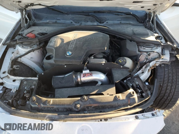 2015 BMW 4 Series 428i with VIN WBA3N3C58FK234842, listed as a Copart auction lot 86396484 with 101,559 mi miles and Salvage Title. Bid and sale history available at DreamBid. Image 13.
