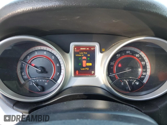 2019 Dodge Journey GT with VIN 3C4PDCEG3KT686776, listed as a Copart auction lot 88994735 with 88,481 mi miles and Salvage title. Bid and sale history available at DreamBid. Image 9.