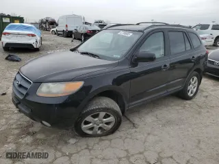 2008 Hyundai Santa Fe SE with VIN 5NMSH13E18H164318, listed as a Copart auction lot 47788685 with 160,272 mi miles and Salvage Title. Bid and sale history available at carsss.com. Image 1.