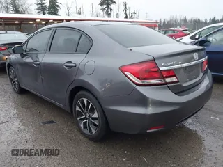 2014 Honda Civic Sedan EX with VIN 2HGFB2F82EH532528, listed as a IAAI auction lot 41129996 with 80,840 mi miles. Bid and sale history available at carsss.com. Image 3.