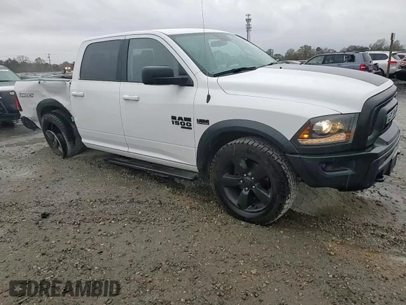 2019 Ram 1500 Warlock with VIN 1C6RR7LT8KS696861, listed as a Copart auction lot 80896314 with 42,867 mi miles and Salvage title. Bid and sale history available at DreamBid. Image 10.