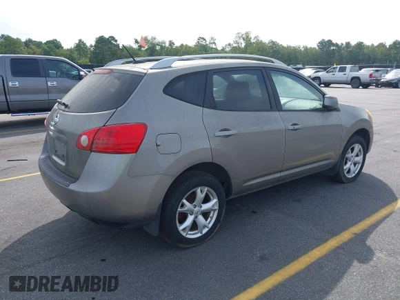 2008 Nissan Rogue SL with VIN JN8AS58V98W410790, listed as a IAAI auction lot 40288018 with 146,719 mi miles and . Bid and sale history available at DreamBid. Image 4.