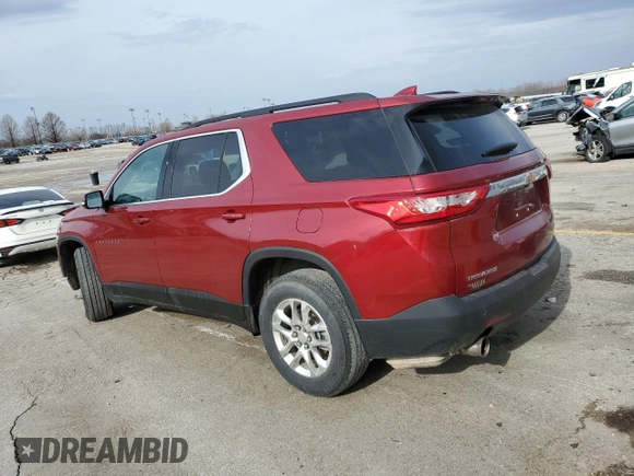 2020 Chevrolet Traverse LT Cloth with VIN 1GNERGKW7LJ198829, listed as a Copart auction lot 47864175 with 73,707 mi miles and Salvage Title. Bid and sale history available at carsss.com. Image 2.