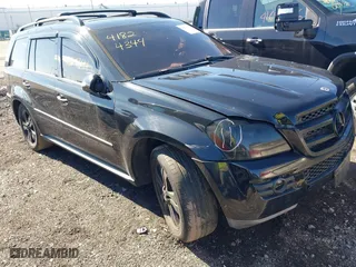 2008 Mercedes-Benz GL-Class 4.6L with VIN 4JGBF71E88A411173, listed as a IAAI auction lot 41824344 with 177,451 mi miles. Bid and sale history available at carsss.com. Image 1.