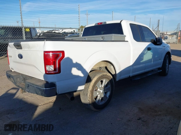 2015 Ford F-150 XL with VIN 1FTEX1CG0FKE82353, listed as a IAAI auction lot 41114512 with 188,474 mi miles. Bid and sale history available at carsss.com. Image 4.