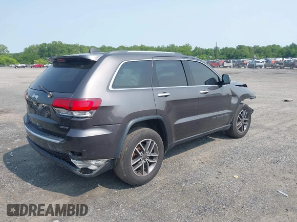 2020 Jeep Grand Cherokee Limited z VIN 1C4RJFBG3LC339985, wystawiony jako IAAI lot #42416752 z przebiegiem 93 089 mil mil oraz . Historia ofert i sprzedaży dostępna na DreamBid. Obrazek 4.