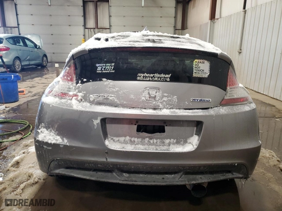 2011 Honda CR-Z EX with VIN JHMZF1C61BS004530, listed as a Copart auction lot 89148725 with 127,392 mi miles and Salvage Title. Bid and sale history available at carsss.com. Image 6.