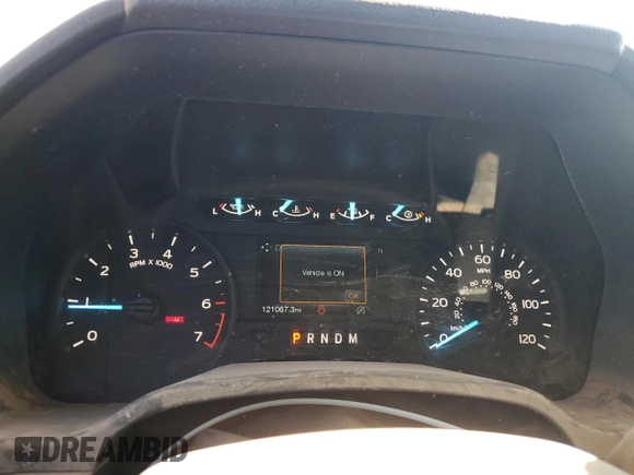 2019 Ford F-150 XL with VIN 1FTEW1EPXKKD82772, listed as a Copart auction lot 61176535 with 121,067 mi miles and Salvage title. Bid and sale history available at DreamBid. Image 9.