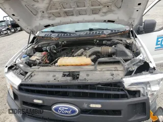 2019 Ford F-150 XL with VIN 1FTFX1E59KFA06511, listed as a Copart auction lot 80884844 with 104,543 mi miles and Salvage title. Bid and sale history available at DreamBid. Image 11.