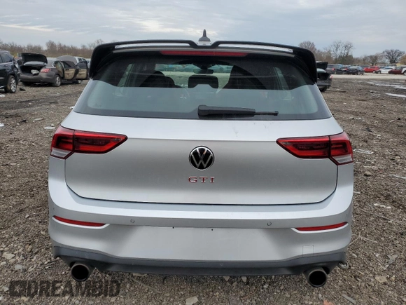 2022 Volkswagen Golf GTI S with VIN WVWG87CD5NW153394, listed as a Copart auction lot 77195333 with 11,718 mi miles. Bid and sale history available at carsss.com. Image 6.
