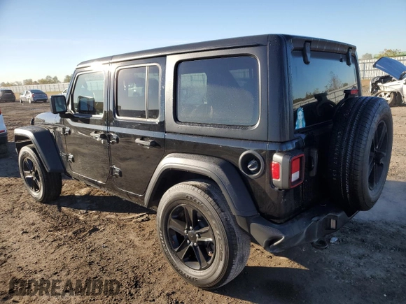 2023 Jeep Wrangler Sport S with VIN 1C4HJXDG5PW615926, listed as a Copart auction lot 84765684 with 23,333 mi miles and Salvage Title. Bid and sale history available at DreamBid. Image 2.