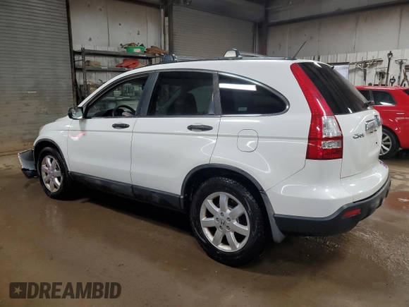 2008 Honda CR-V EX with VIN 5J6RE48558L004551, listed as a Copart auction lot 52119135 with 105,259 mi miles and Salvage Title. Bid and sale history available at carsss.com. Image 2.