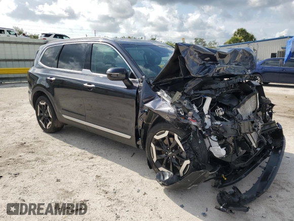 2025 Kia Telluride S z VIN 5XYP64GC9SG606351, wystawiony jako Copart lot #58441825 z przebiegiem 9 925 mil mil oraz Nie do naprawy • Non repairable. Historia ofert i sprzedaży dostępna na DreamBid. Obrazek 4.