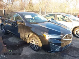2021 Acura ILX w/Premium Package with VIN 19UDE2F76MA005532, listed as a IAAI auction lot 41339985 with 42,767 mi miles. Bid and sale history available at carsss.com. Image 1.