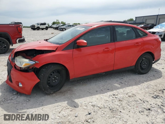 2012 Ford Focus SE with VIN 1FAHP3F27CL114126, listed as a Copart auction lot 57990805 with 131,122 mi miles and Clean title. Bid and sale history available at DreamBid. Image 1.