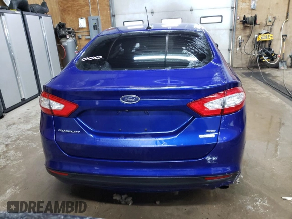 2016 Ford Fusion SE with VIN 1FA6P0HD3G5125767, listed as a Copart auction lot 47531625 with 110,988 mi miles and Salvage Title. Bid and sale history available at carsss.com. Image 6.