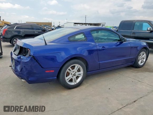 2014 Ford Mustang V6 with VIN 1ZVBP8AM5E5290375, listed as a Copart auction lot 53095855 with 38,447 mi miles and Salvage Title. Bid and sale history available at carsss.com. Image 3.