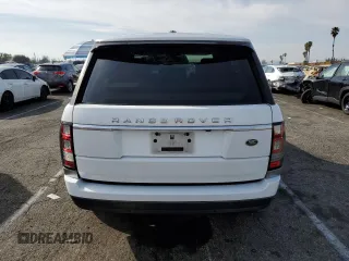 2014 Land Rover Range Rover with VIN SALGR2WF9EA195344, listed as a Copart auction lot 43454555 with 167,010 mi miles and Clean Title. Bid and sale history available at DreamBid. Image 6.