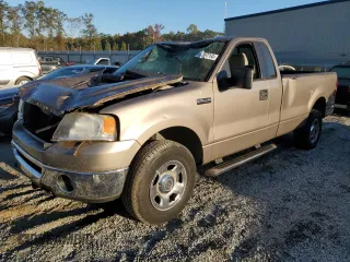 2006 Ford F-150 XL with VIN 1FTRF14WX6KB37907, listed as a Copart auction lot 76705714 with 722,973 mi miles and Salvage Title. Bid and sale history available at carsss.com. Image 1.