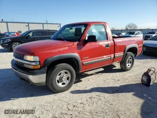 2000 Chevrolet Silverado 1500 with VIN 1GCEK14W7YZ127727, listed as a Copart auction lot 46421675 with 352,666 mi miles and Clean Title. Bid and sale history available at carsss.com. Image 1.