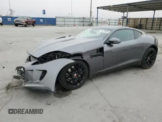 2016 Jaguar F-TYPE V6 S with VIN SAJWA6BU5G8K32360, listed as a Copart auction lot 44776055 with 65,762 mi miles and Salvage Title. Bid and sale history available at carsss.com. Image 1.
