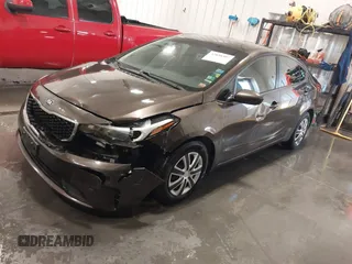 2017 Kia Forte LX with VIN 3KPFK4A71HE056667, listed as a IAAI auction lot 42030307 with 99,320 mi miles. Bid and sale history available at carsss.com. Image 21.