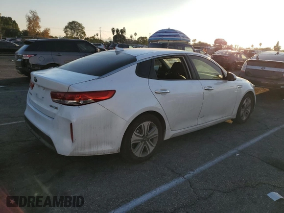 2018 Kia Optima EX z VIN KNAGU4LE8J5024372, wystawiony jako Copart lot #88290285 z przebiegiem Nie podano mil oraz Szkoda całkowita • Salvage title. Historia ofert i sprzedaży dostępna na DreamBid. Obrazek 3.