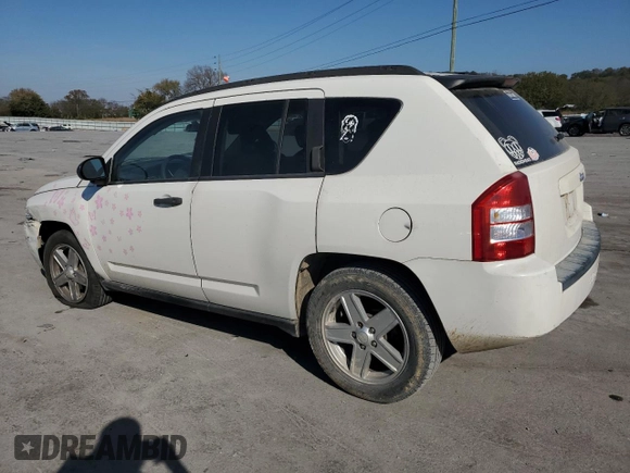 2007 Jeep Compass Sport with VIN 1J8FT47047D418703, listed as a Copart auction lot 77315704 with 159,932 mi miles and Salvage Title. Bid and sale history available at carsss.com. Image 2.