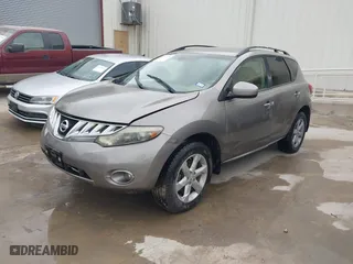 2009 Nissan Murano S with VIN JN8AZ18U99W010483, listed as a IAAI auction lot 42040254 with 154,189 mi miles. Bid and sale history available at carsss.com. Image 2.